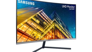 مانیتورهای خمیده