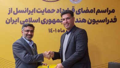 حمایت ایرانسل از هندبال ایران