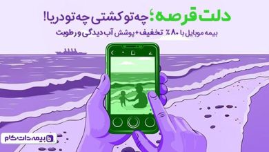 پوشش آبدیدگی و رطوبت در بیمه موبایل