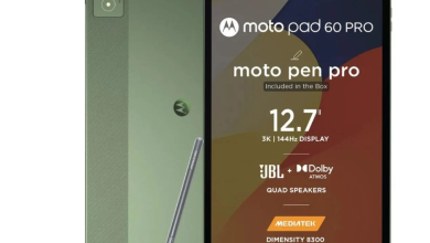 تبلت Moto Pad 60 Pro موتورولا معرفی شد