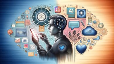 هوش مصنوعی شبکه اجتماعی