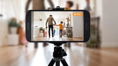 تبدیل گوشی به دوربین مدار بسته